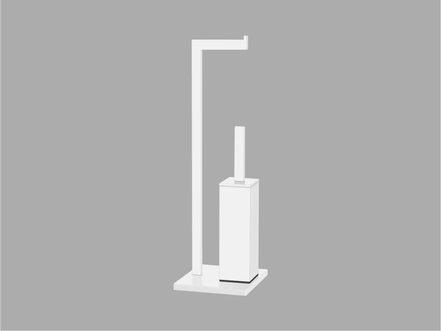 Sanco Towel Stands Καλόγερος Λευκό ματ 00544-Μ101