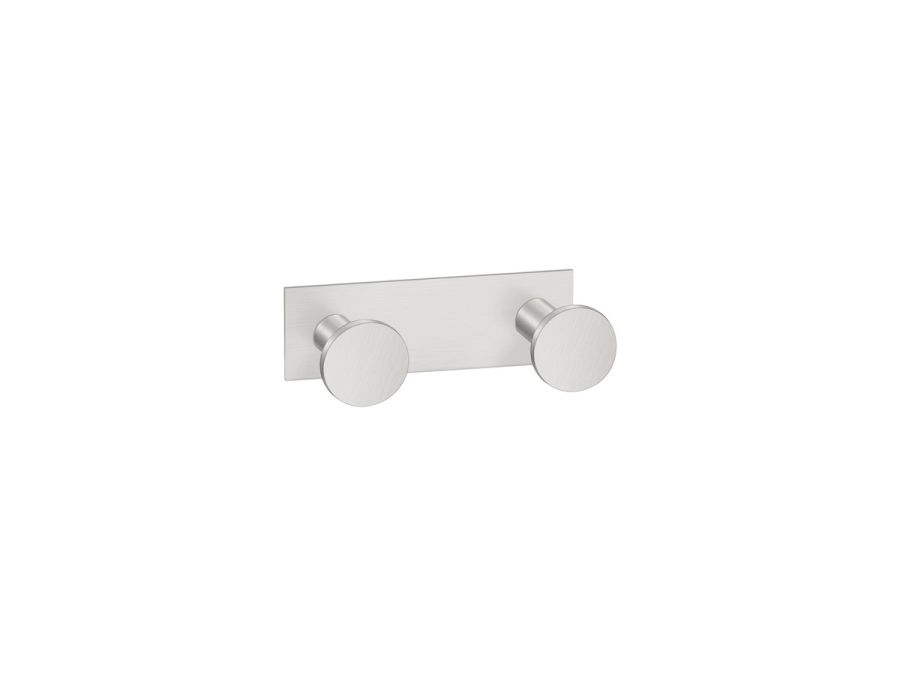 Sanco Bath Robe Hook & Door Stop Διπλό Άγκιστρο PVD νίκελ ατσάλι 00682-PVD-11BR
