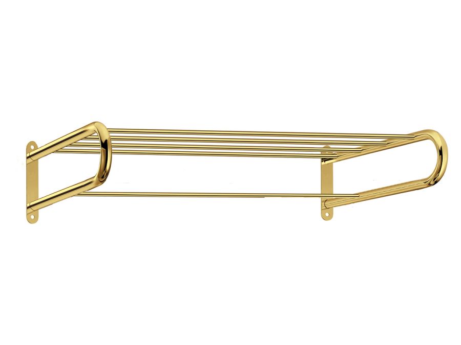 Sanco Towel racks Ραφιέρα Πετσετών PVD χρυσό ορείχαλκο γυαλιστερό 00903-PVD-02PL