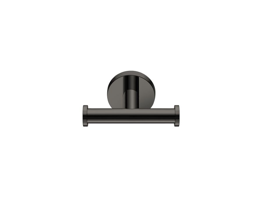 Sanco Gaea Διπλό Άγκιστρο PVD gun metal γυαλιστερό 121218-PVD-05PL
