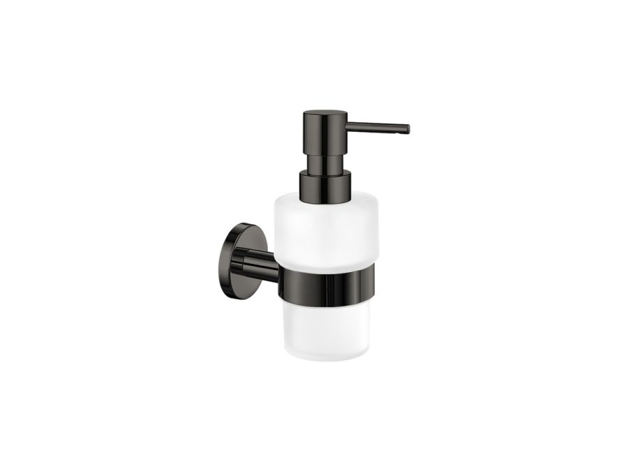 Sanco Gaea Επιτοίχιο Ντισπένσερ PVD gun metal γυαλιστερό 121222-PVD-05PL
