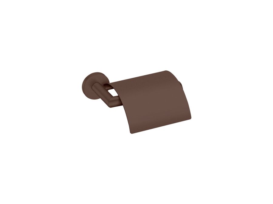 Sanco Corner Χαρτοθήκη με καπάκι Wenge ανάγλυφο 22707-Α75
