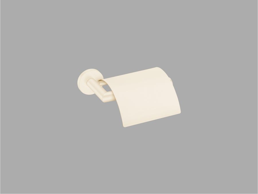 Sanco Corner Χαρτοθήκη με καπάκι Μπεζ ματ 22707-Μ102