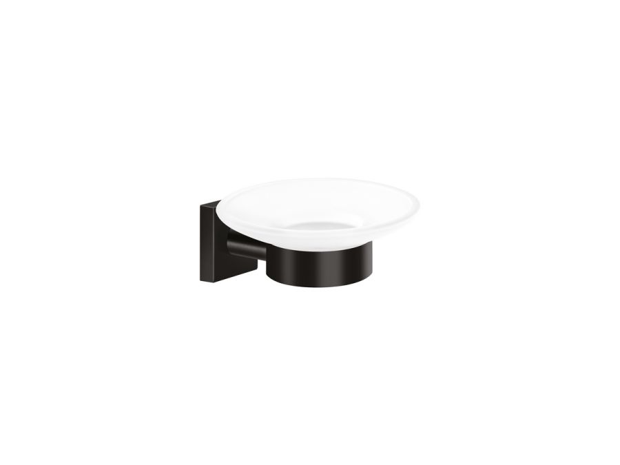 Sanco Iconic Soap Dish Μαύρο ματ 26702-Μ116