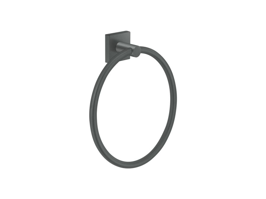 Sanco Iconic Towel Ring Ανθρακί ανάγλυφο 26709-Μ118