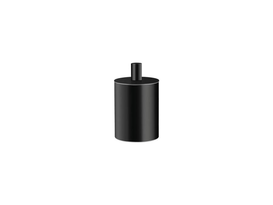 Sanco Bathroom Set Cosmetic Box Μαύρο ματ 80101-Μ116