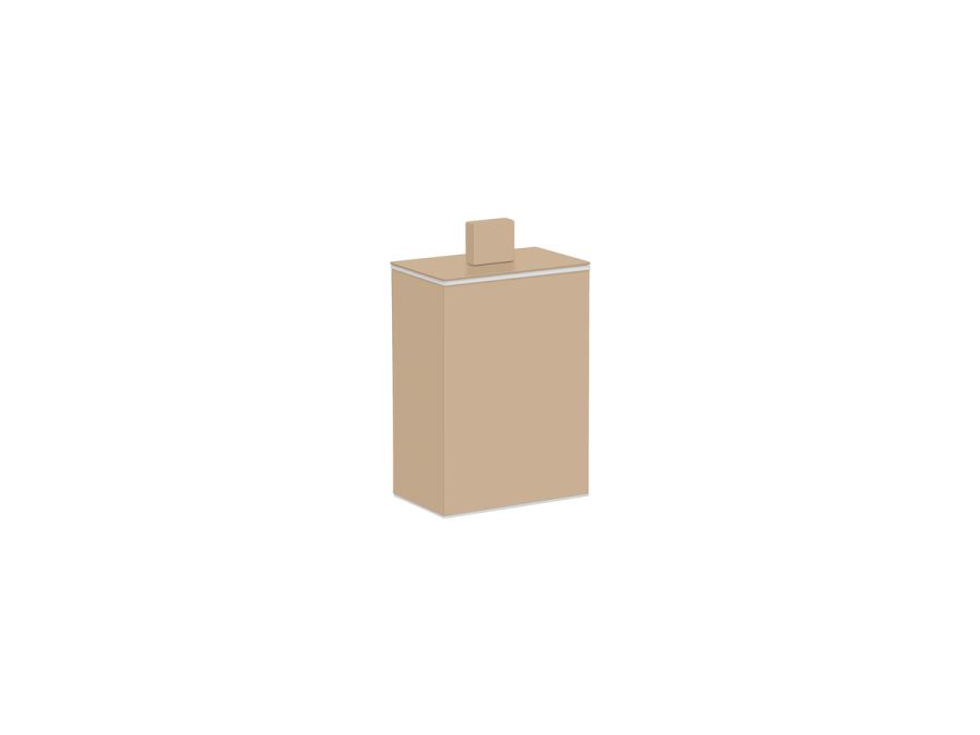 Sanco Bathroom Set Cosmetic Box Μόκα ματ 80102-M103