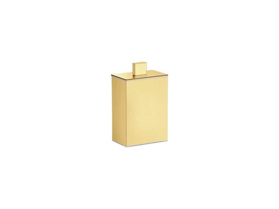 Sanco Bathroom Set Cosmetic Box PVD χρυσό ορείχαλκο βουρτσιστό 80102-PVD-02BR