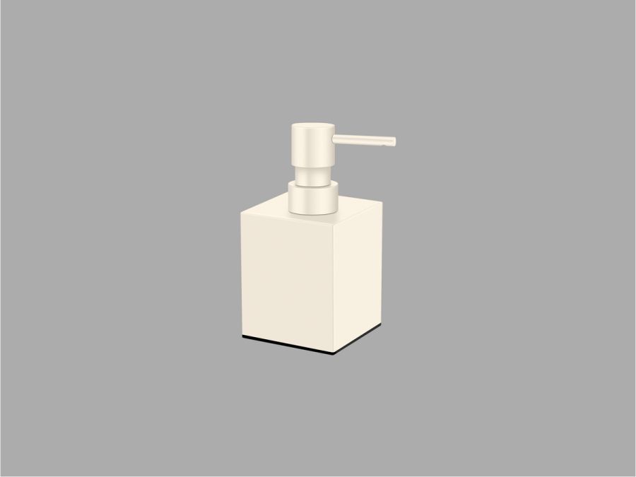 Sanco Bathroom Set Επικαθήμενο Ντισπένσερ Μπεζ ματ 90352-Μ102