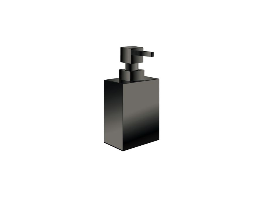 Sanco Bathroom Set Επικαθήμενο Ντισπένσερ PVD gun metal γυαλιστερό 90354-PVD-05PL