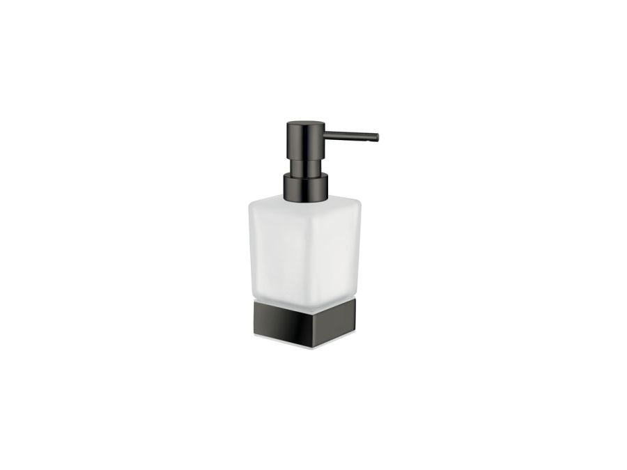Sanco Bathroom Set Επικαθήμενο Ντισπένσερ PVD gun metal γυαλιστερό 90355-PVD-05PL