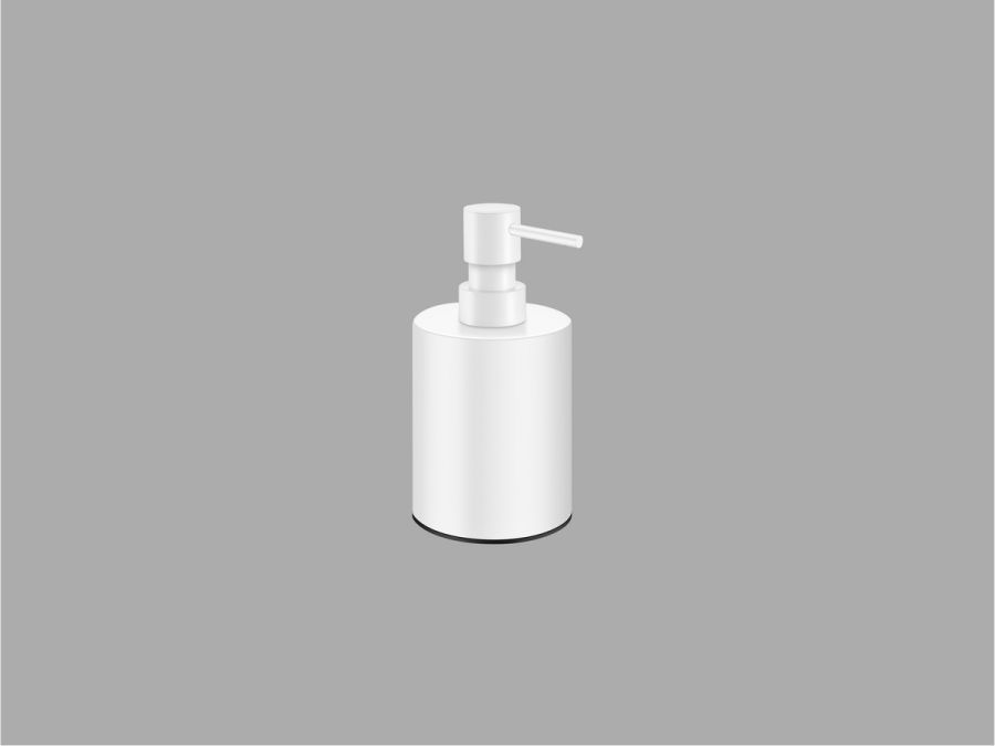 Sanco Bathroom Set Επικαθήμενο Ντισπένσερ Λευκό ματ 90356-Μ101