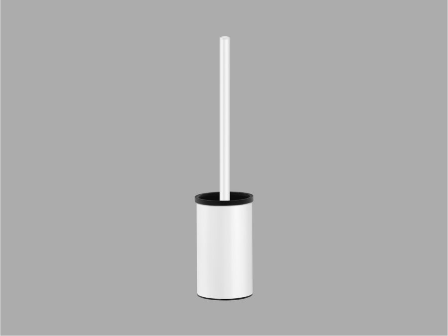 Sanco Toilet Brush Holders Πιγκάλ Λευκό ματ 90593-Μ101