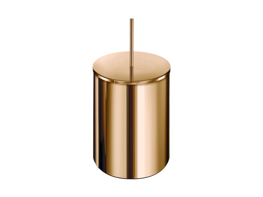 Sanco Waste Bins Χαρτοδοχείο 5lt PVD θερμό μπρονζέ γυαλιστερό 90606-PVD-01PL