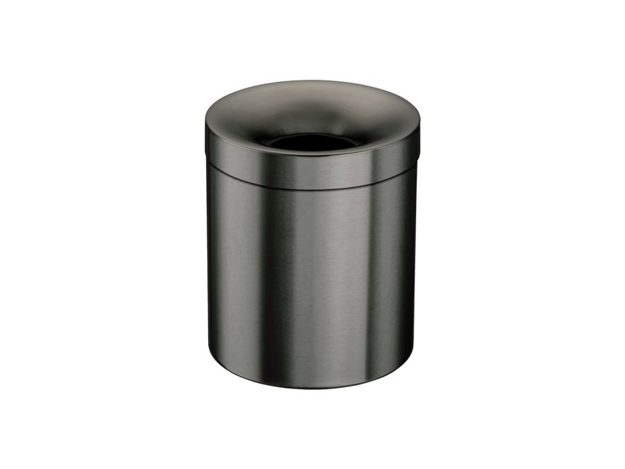 Sanco Open Bins Χαρτοδοχείο δωματίου 5lt PVD gun metal βουρτσιστό 90650-PVD-05BR