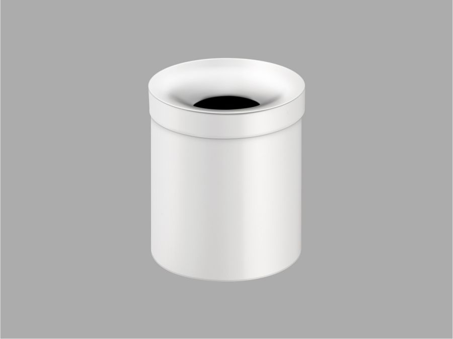 Sanco Open Bins Χαρτοδοχείο δωματίου 5lt Λευκό ματ 90650-Μ101