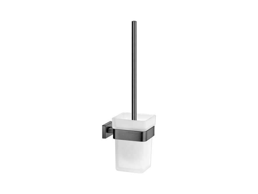 Sanco Toilet Brush Holders Πιγκάλ PVD gun metal βουρτσιστό 91596-PVD-05BR