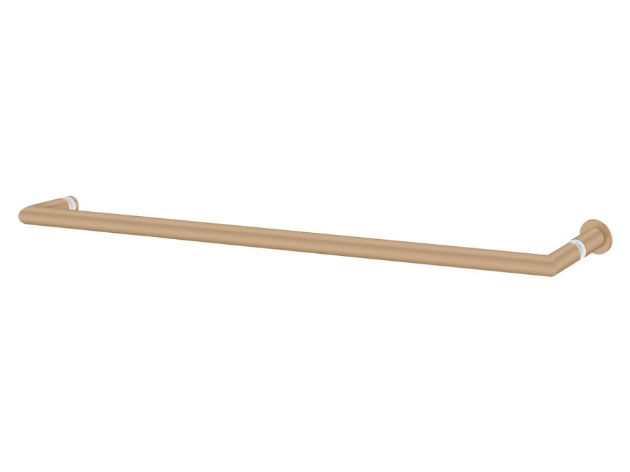 Sanco Glass Door Accessories Λαβή / πετσετοθήκη Μόκα ματ GL0715-M103