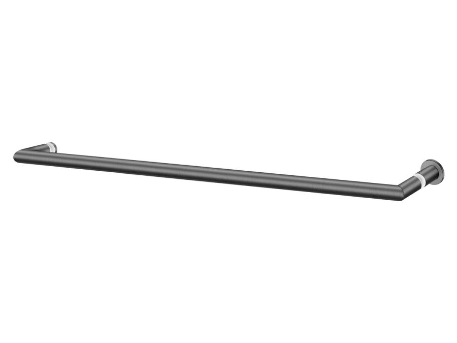 Sanco Glass Door Accessories Λαβή / πετσετοθήκη PVD gun metal βουρτσιστό GL0715-PVD-05BR