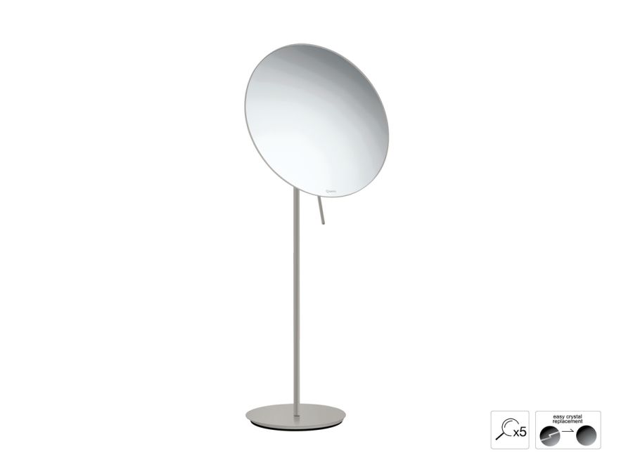 Sanco Cosmetic mirrors Μεγεθυντικός καθρέπτης x5 Γκρι τσιμέντου ματ MR-766-M104