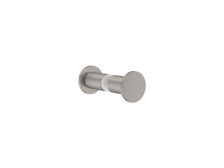 Sanco Glass Door Accessories Διπλό Πόμολο / Άγκιστρο Γκρι τσιμέντου ματ SET-GL0670-M104