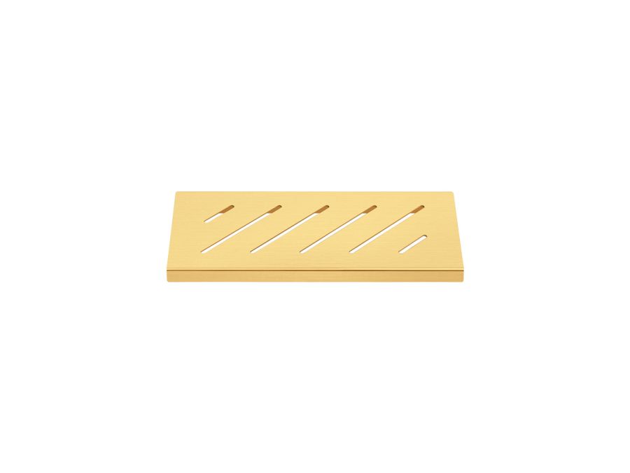 Sanco Shower Shelves Σπογγοθήκη (AISI 304) PVD χρυσό ορείχαλκο βουρτσιστό SH-0101-PVD-02BR
