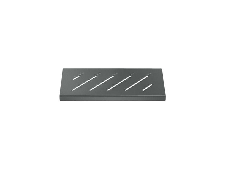 Sanco Shower Shelves Σπογγοθήκη (AISI 304) Ανθρακί ανάγλυφο SH-0101-Μ118
