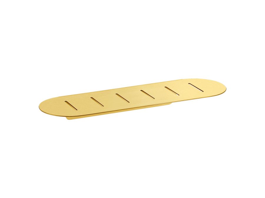 Sanco Shower Shelves Σπογγοθήκη (AISI 304) PVD χρυσό ορείχαλκο βουρτσιστό SH-0301-PVD-02BR