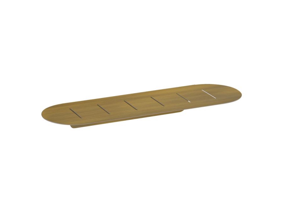 Sanco Shower Shelves Σπογγοθήκη (AISI 304) Μπρονζέ ματ SH-0301-Μ25