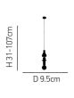 HL-3545-1 GABRIEL OLD COPPER PENDANT HOMELIGHTING 77-3834