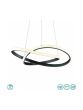 Φωτιστικό Κρεμαστό  Ø60xH150m 27,5w Led 3150lm 4000K Μέταλλο Black  Matt Trio Lighting RL Course R32051432