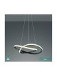 Φωτιστικό Κρεμαστό  Ø60xH150m 27,5w Led 3150lm 4000K Μέταλλο Black  Matt Trio Lighting RL Course R32051432
