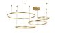 SE LED 4 KANKO PENDANT GOLD 96w 3CCT 80x60x40x20cm IP20 220V 2YEARS WARRANTY Α2 HOMELIGHTING 77-50669