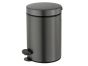Χαρτοδοχείο 12lt  Ø25x40 εκ. Graphite Dark Sanco Waste Bins  90611-122