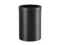 Χαρτοδοχείο Ανοιχτό 12lt Sanco Open Bins Brass Graphite Dark 90664-122