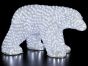 3D Φωτιζόμενη Ακρυλική Αρκούδα Με 1550Led Λευκό Φωτισμό Και Μετασχηματιστή Ip44 ,110 x 60(Η)cm Lianos L200-003W-2