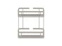 Sanco Shower Baskets Διπλή παραλ/μη Θήκη Γκρι τσιμέντου ματ 00004-M104