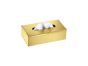 Sanco Tissue Dispensers Tissue Box Free standing | Wall mounted (AISI 304) PVD χρυσό ορείχαλκο γυαλιστερό 00102-PVD-02PL