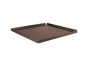 Sanco Hotel Amenities Coffee tray (AISI 304) Wenge ανάγλυφο 00134-Α75
