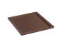 Sanco Hotel Amenities Coffee Tray Wenge ανάγλυφο 00137-Α75