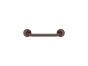 Sanco Grab-bars Λαβή 30 cm Wenge ανάγλυφο 00300-W30-Α75