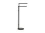 Sanco Towel Stands Καλόγερος PVD gun metal γυαλιστερό 00519-PVD-05PL
