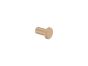 Sanco Bath Robe Hook & Door Stop Μονό Άγκιστρο Μόκα ματ 00671-M103