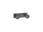 Sanco Bath Robe Hook & Door Stop Διπλό Άγκιστρο PVD gun metal γυαλιστερό 00682-PVD-05PL