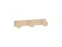 Sanco Bath Robe Hook & Door Stop Τριπλό Άγκιστρο Μόκα ματ 00683-M103