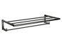 Sanco Towel racks Ραφιέρα Πετσετών PVD gun metal γυαλιστερό 00918-PVD-05PL