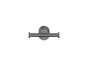 Sanco Lithos Διπλό Άγκιστρο PVD gun metal βουρτσιστό 121118-PVD-05BR