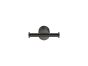 Sanco Lithos Διπλό Άγκιστρο PVD gun metal γυαλιστερό 121118-PVD-05PL