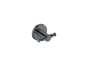 Sanco Ergon Αγκιστρο διπλό PVD gun metal γυαλιστερό 25918-PVD-05PL