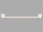 Sanco Iconic Single Towel Rail Μπεζ ματ 26704-Μ102